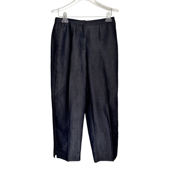 Norton McNaughton Navy Blue Zip Front Pantsuit 10P - Picture 8 of 16